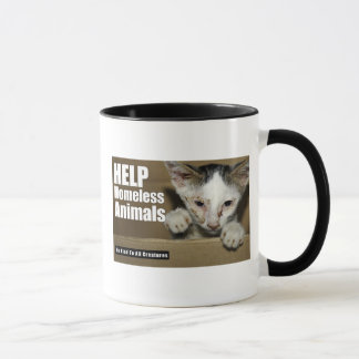 Hilfsobdachlose TierTasse Tasse