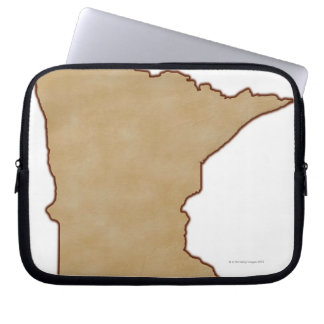 Hilfsplan für Minnesota Laptopschutzhülle