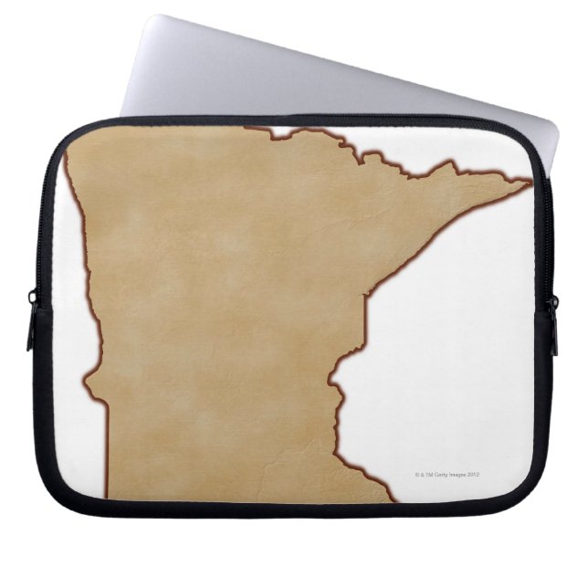 Hilfsplan für Minnesota Laptopschutzhülle (Vorderseite)
