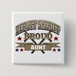 Hilfssheriff-stolze Tante Button