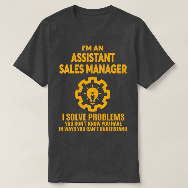HILFSVERTRIEBSMANAGER NICE DESIGN 2017 T-Shirt (Design vorne)