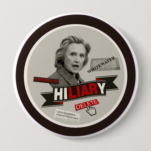 Hiliary Button (Vorderseite)