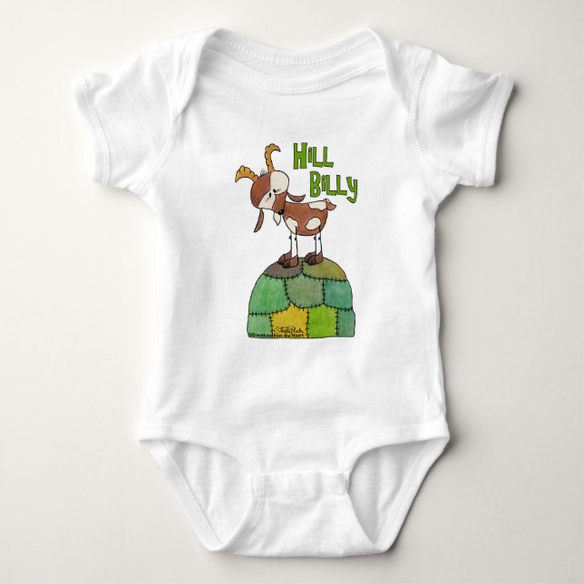 Hill Billy Baby Strampler (Vorderseite)