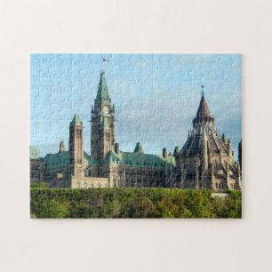 Hill des Parlaments in Ottawa, Ontario, Kanada Puzzle