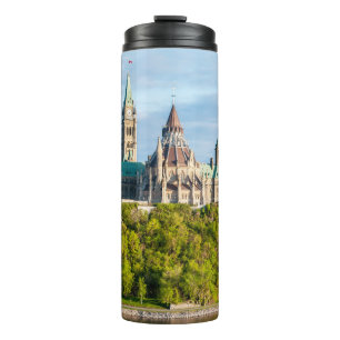 Hill des Parlaments in Ottawa, Ontario, Kanada Thermosbecher