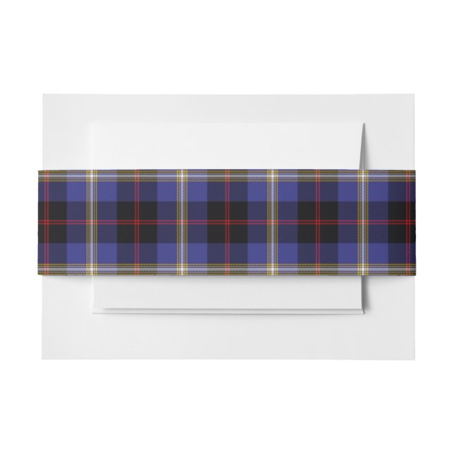 Hill Scottish Tartan Belly Band (Vorderseite Beispiel)