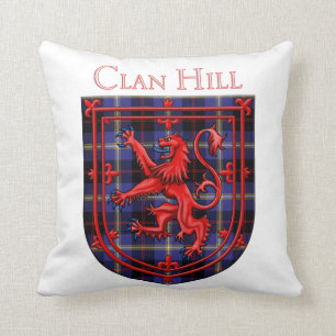 Hill Tartan Scottish Kariert Lion Rampant Kissen