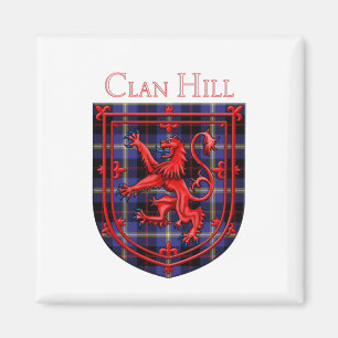 Hill Tartan Scottish Kariert Lion Rampant Magnet