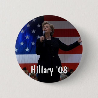 Hillary 08 button