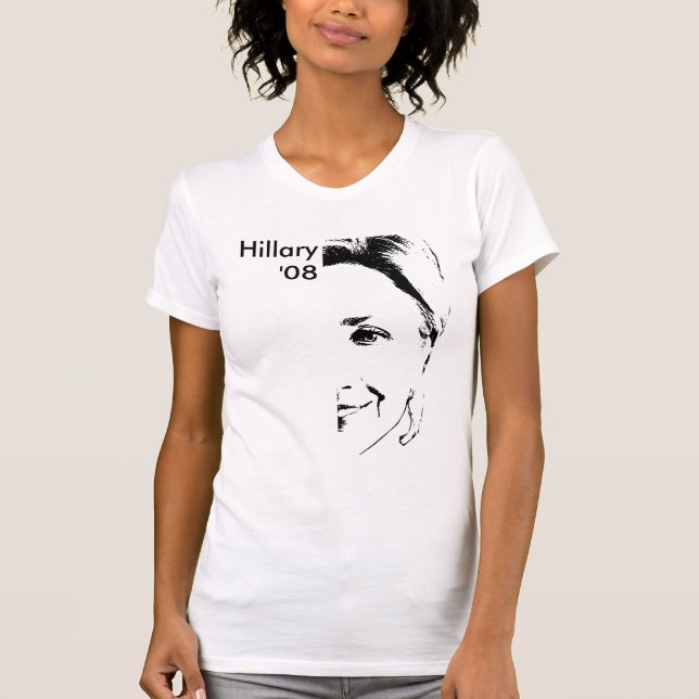 Hillary '08 T-Shirt (Vorderseite)
