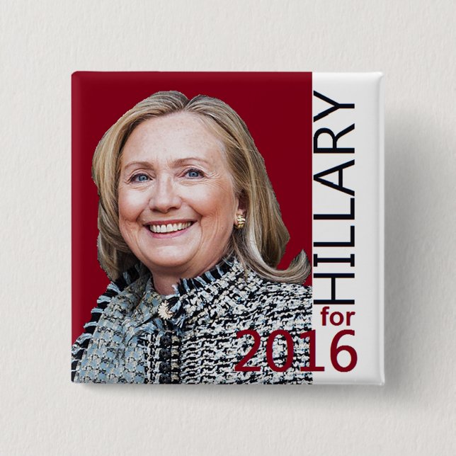 Hillary 2016 Button (Vorderseite)