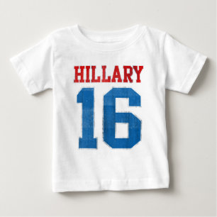 Hillary 2016, Schmutz-Retro Uni Baby T-shirt