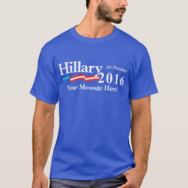 Hillary 2016 T-Shirt (Vorderseite)