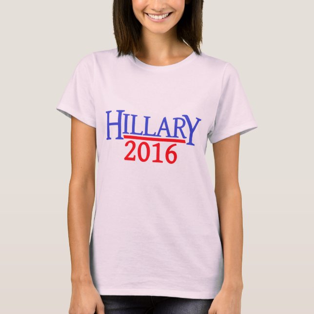 HILLARY 2016 T-Shirt (Vorderseite)