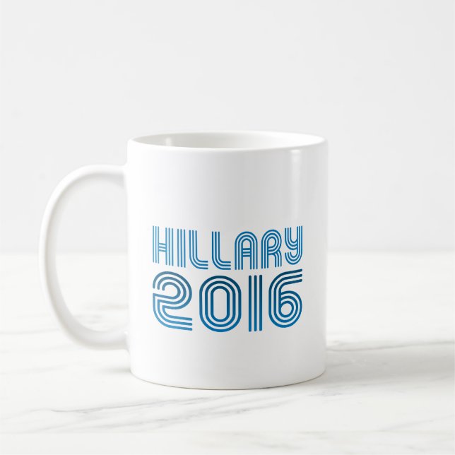 HILLARY 2016 VINTAG - .PNG TASSE (Links)