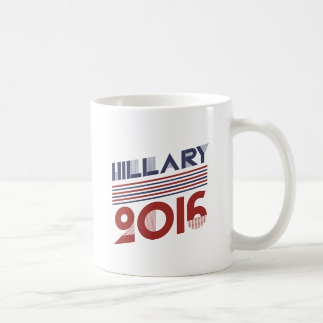 HILLARY 2016 VINTAGE ART - .PNG KAFFEETASSE (Rechts)