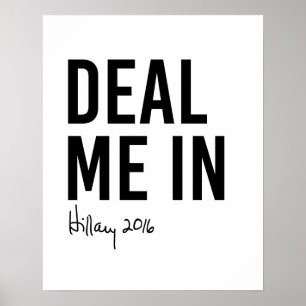 Hillary - Behandle mich in - Poster