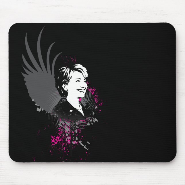 Hillary clinton 08. hi-fi. v3. mousepad (Vorne)
