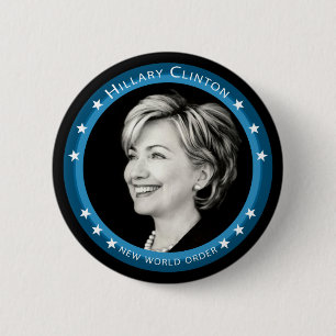 Hillary Clinton 08. malerisch Button