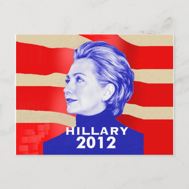 Hillary Clinton 2012 Postcard Postkarte (Vorderseite)