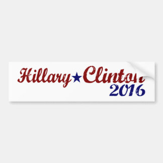 Hillary Clinton 2016 Autoaufkleber