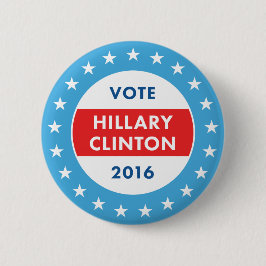 Hillary Clinton 2016 Button