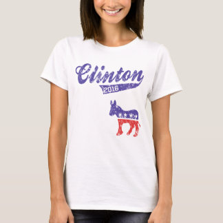 Hillary Clinton 2016 Demokraten sportlich T-Shirt