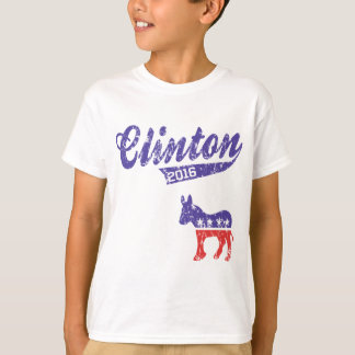 Hillary Clinton 2016 Demokraten sportlich T-Shirt
