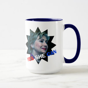 Hillary Clinton 2016 - Ja, sie kann - Tasse