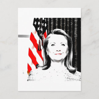 Hillary Clinton 2016 Postkarte
