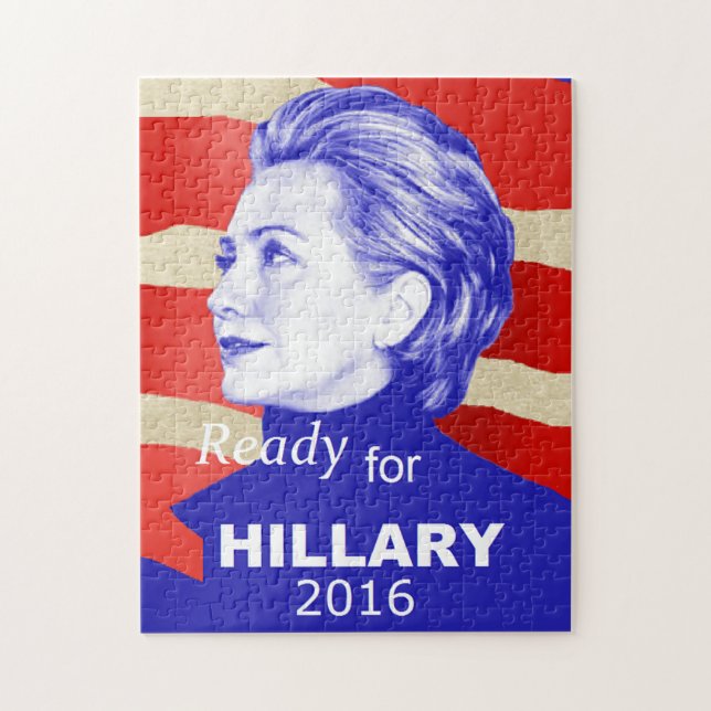 Hillary Clinton 2016 Puzzle (Vertikal)