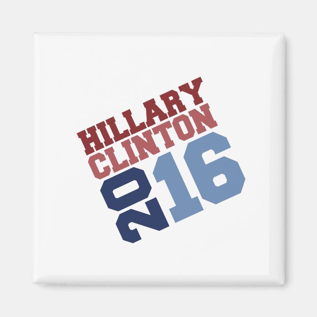 HILLARY CLINTON 2016 SWAY.png Magnet (Vorne)