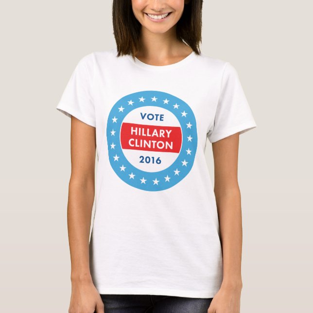 Hillary Clinton 2016 T-Shirt (Vorderseite)