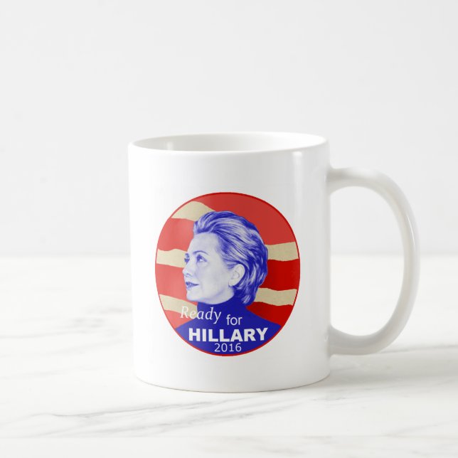 Hillary Clinton 2016 Tasse (Rechts)