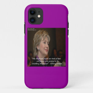 Hillary Clinton Angry Amerikaner zitieren iPhone5  iPhone 11 Hülle
