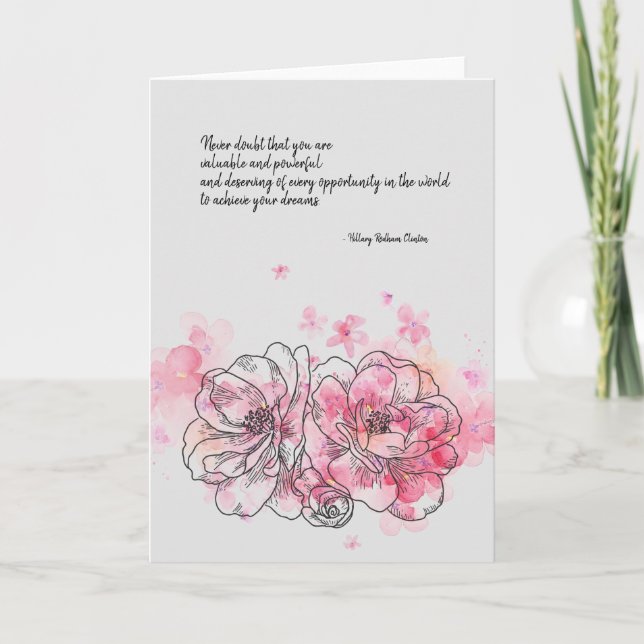 Hillary Clinton bezweifelt nie, unsichere Karte zu (Vorderseite)