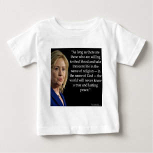 Hillary Clinton Bluthochdruck Zitat Baby T-shirt
