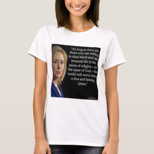 Hillary Clinton Bluthochdruck Zitat T-Shirt