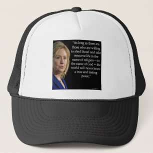 Hillary Clinton Bluthochdruck Zitat Truckerkappe