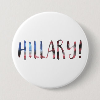 Hillary Clinton bokeh Button
