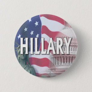 Hillary Clinton Button