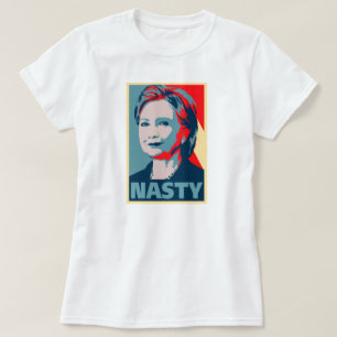 Hillary Clinton eine eklige Frau? Abstimmung eklig T-Shirt