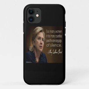 Hillary Clinton Frauen R Schweigsam iPhone 6 Hülle