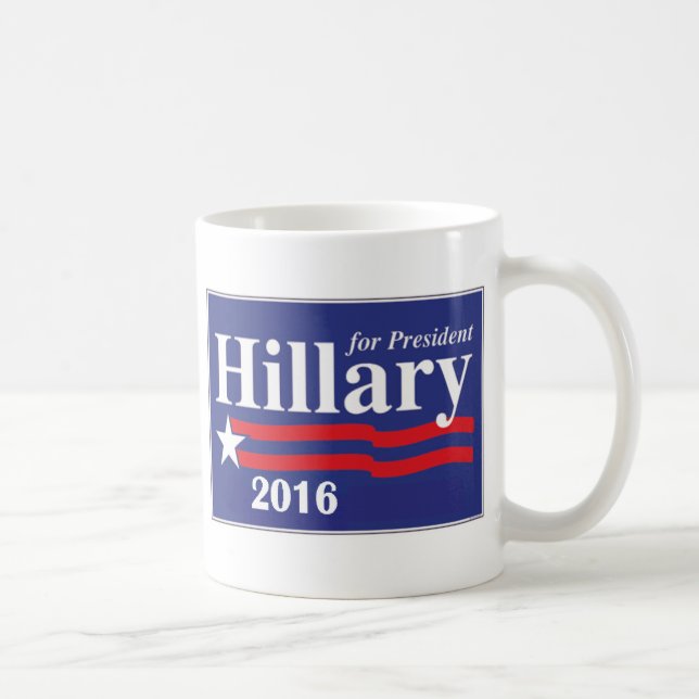 Hillary Clinton für die Tasse des Kaffees 2016 (Rechts)