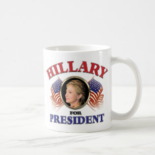 Hillary Clinton für Präsident 2016 Tasse