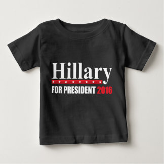 Hillary Clinton für Präsident Baby T-shirt