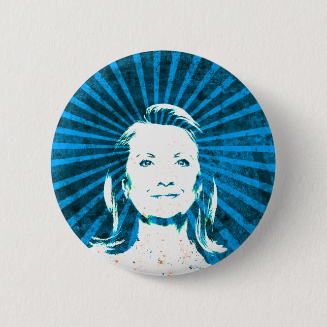 Hillary Clinton für Präsidenten 2016 Button (Vorderseite)