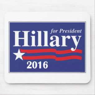 Hillary Clinton für Präsidenten 2016 Mousepad