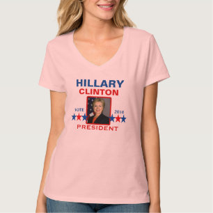 Hillary Clinton für Präsidenten 2016 T-Shirt