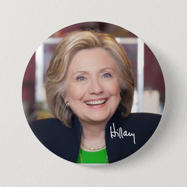 Hillary Clinton für Präsidenten Picture Button (Vorderseite)